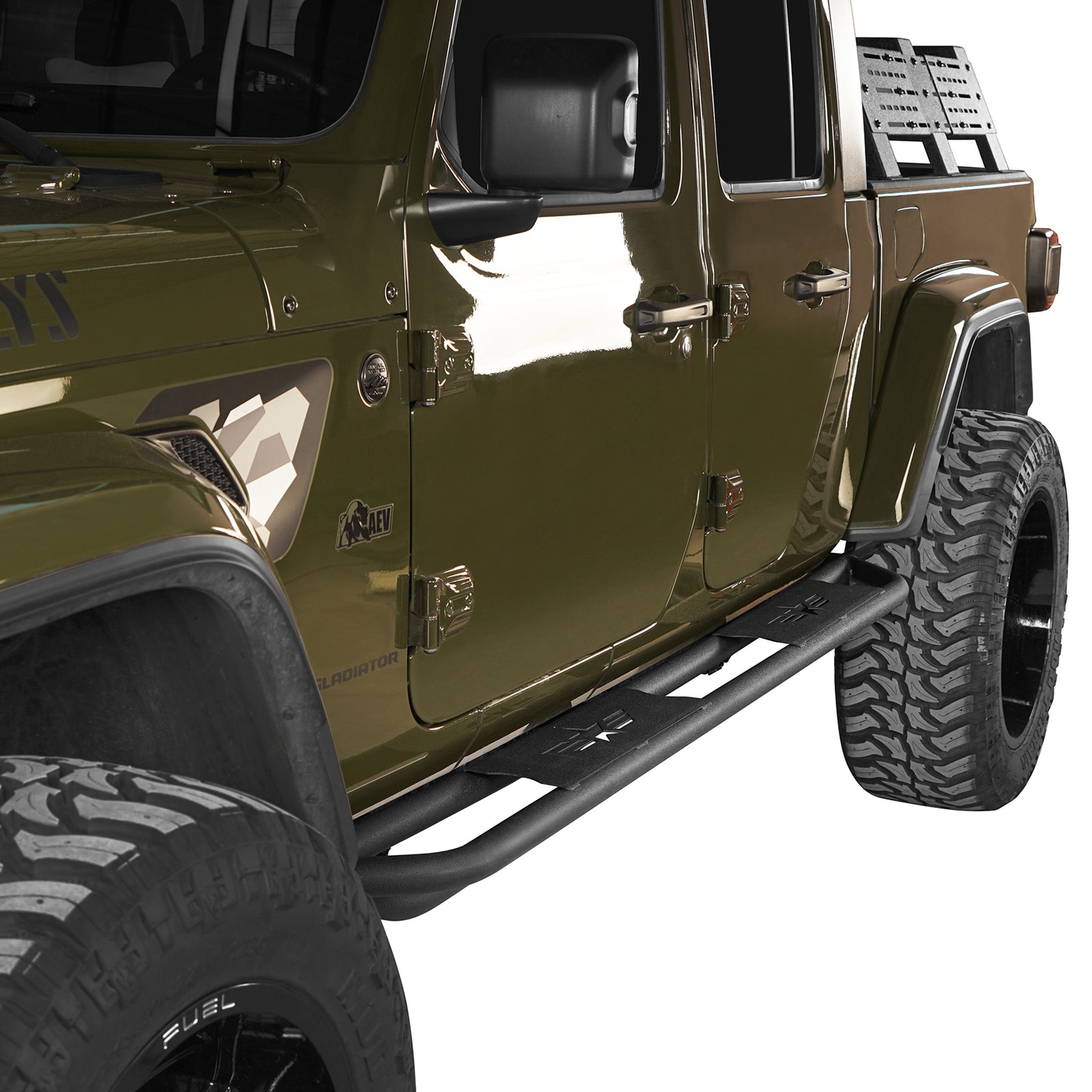 Jeep Gladiator Side Steps Star Tubular Running Bards for 2020-2024 Jeep ...