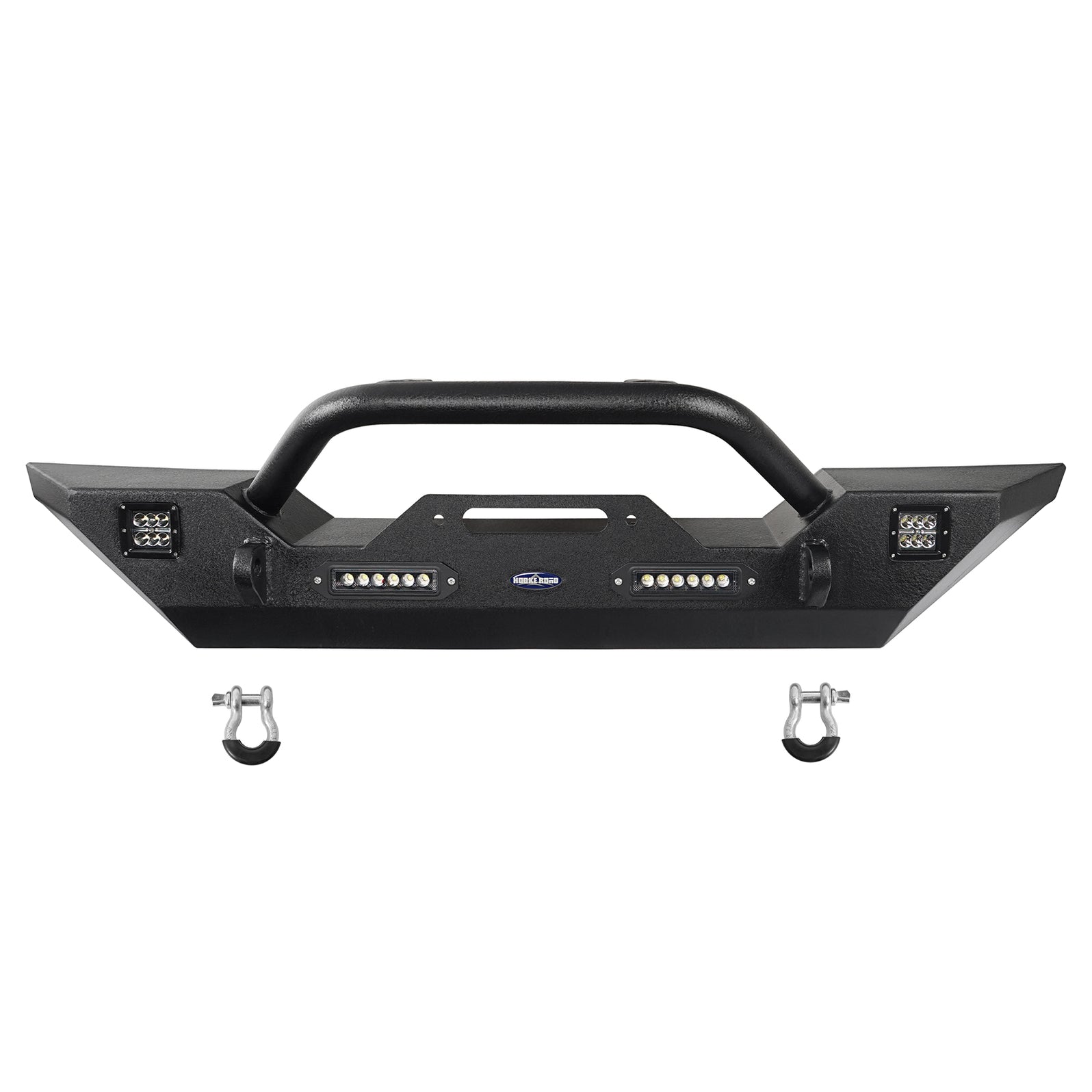 Jeep JK Front Bumper Different Trail Bumper for 2007-2018 Jeep Wrangler ...