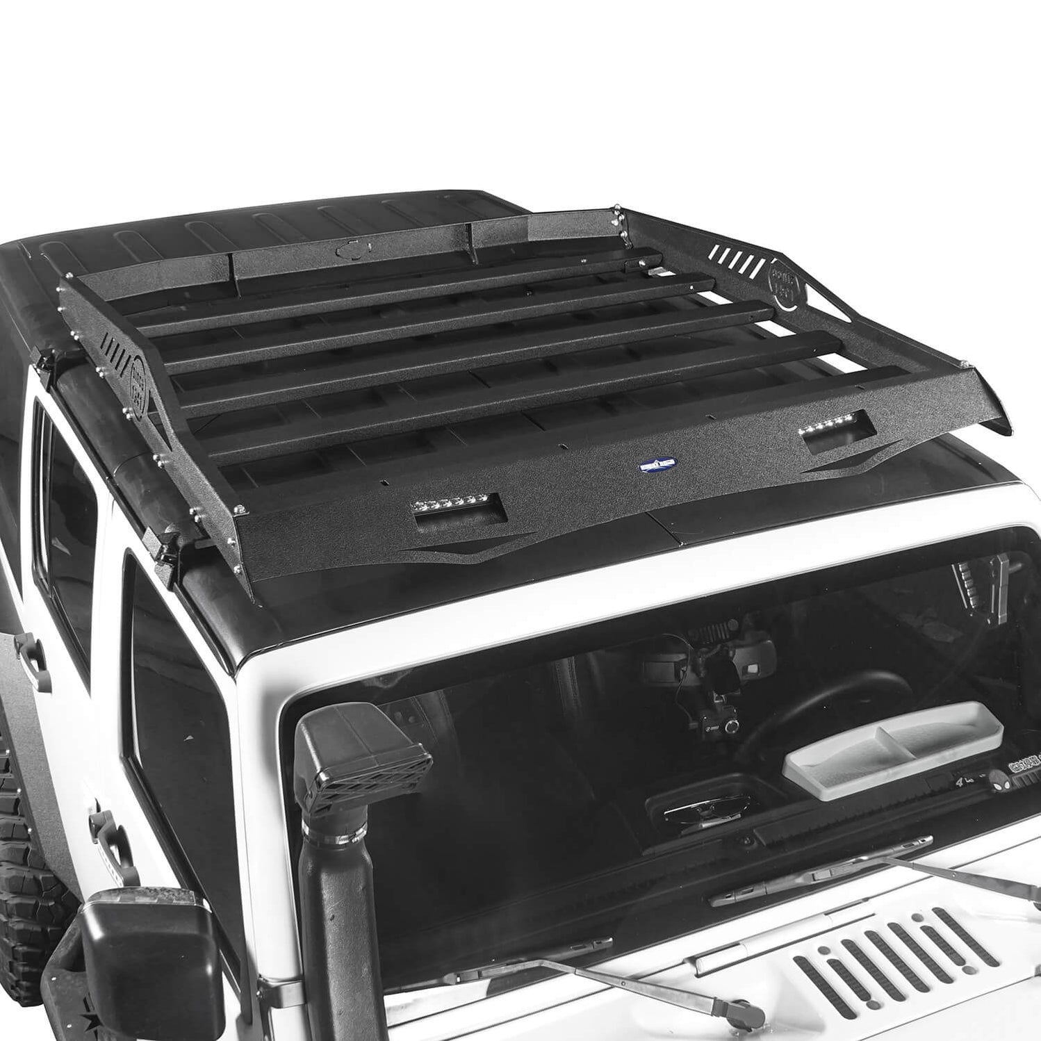 Jeep JK Hard Top Front Roof Rack Cargo Carrier Basket for 2007-2018 ...