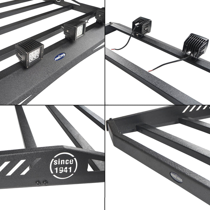 Hardtop Roof Rack Cargo Carrier Basket(20-24 Jeep Gladiator JT) - u-Box